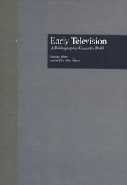 Early Television by George Shiers