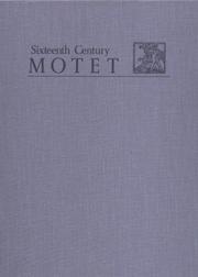 Cover of: The Moderne Motet Anthologies by Richard Sherr, Richard Sherr