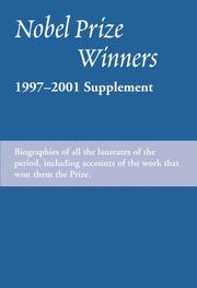 Cover of: Nobel Prize Winners: 1997-2001 Supplement  by Mari Rich