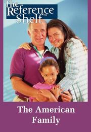 Cover of: The American Family (Reference Shelf)