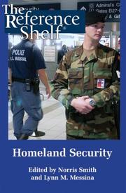 Cover of: Homeland Security (Reference Shelf) by 