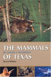 Cover of: The Mammals of Texas (Corrie Herring Hooks Series)