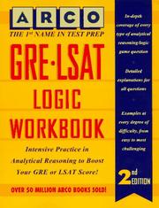 Cover of: Gre-Lsat Logic Workbook (Gre-Lsat Logic Workbook, 2nd ed) by Mark Alan Stewart