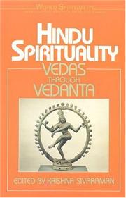 Cover of: Hindu Spirituality I (World Spirituality)