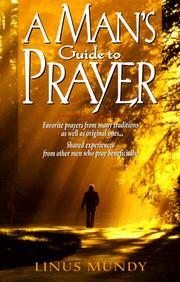 Cover of: A man's guide to prayer