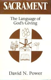 Cover of: Sacrament: The Language of God's Living