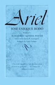 Cover of: Ariel by José Enrique Rodó, José Enrique Rodó