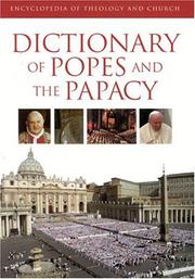 Dictionary of popes and the papacy by Bruno Steimer, Brian McNeil, Michael G. Parker