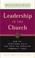 Cover of: Leadership in the Church