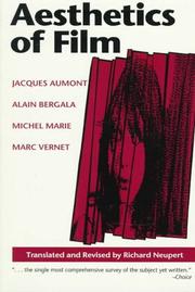 Cover of: Aesthetics of film by Jacques Aumont ... [et al.] ; translated and revised by Richard Neupert.