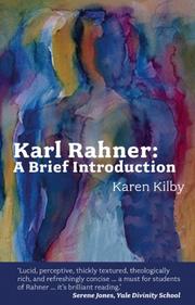 Cover of Karl Rahner