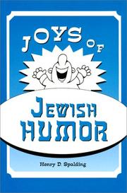 Cover of: Joys of Jewish Humor