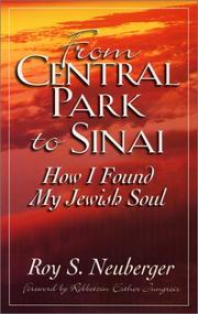 Cover of: From Central Park to Sinai: How I Found My Jewish Soul