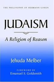 Cover of: Judaism by Jehuda Melber