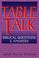 Cover of: Table Talk