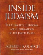 Cover of: Inside Judaism by Alfred J. Kolatch