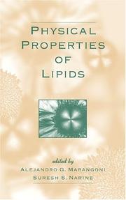 Cover of: Physical Properties of Lipids
