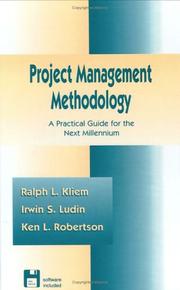 Cover of: Project management methodology: a practical guide for the next millennium