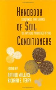 Cover of: Handbook of soil conditioners: substances that enhance the physical properties of soil
