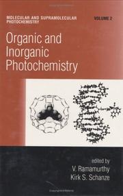Cover of: Organic and inorganic photochemistry