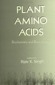 Cover of: Plant Amino Acids (Books in Soils, Plants, & the Environment) (Books in Soils, Plants, and the Environment)