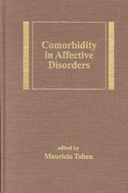 Cover of: Comorbidity in affective disorders
