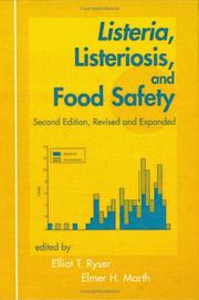 Cover of: Listeria, listeriosis, and food safety