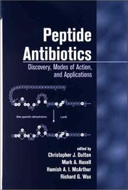 Cover of: Peptide Antibiotics: Discovery by 
