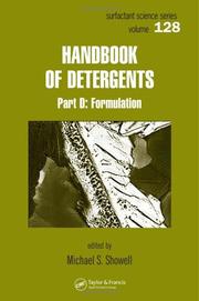 Handbook of Detergents, Part D by Michael Showell