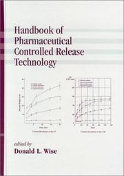 Cover of: Handbook of Pharmaceutical Controlled Release Technology