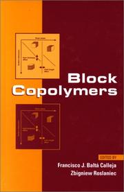 Cover of: Block Copolymers