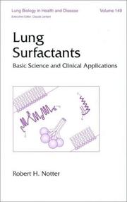 Cover of: Lung Surfactants by Robert H. Notter
