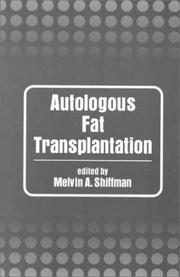 Cover of: Autologous Fat Transplantation