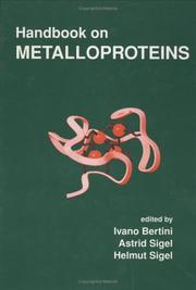 Cover of: Handbook on Metalloproteins