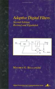 Cover of: Adaptive Digital Filters, Second Edition, (Signal Processing and Communications)