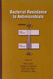 Cover of: Bacterial Resistance to Antimicrobials by 