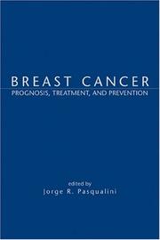Cover of: Breast Cancer by Jorge R. Pasqualini