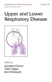 Cover of: Upper and lower respiratory disease