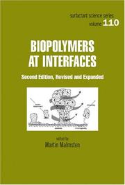 Cover of: Biopolymers at Interfaces, Second Edition (Surfactant Science)