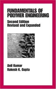 Cover of: Fundamentals of polymer engineering
