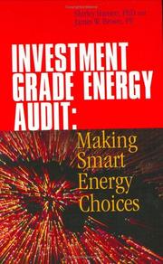 Cover of: Investment Grade Energy Audit