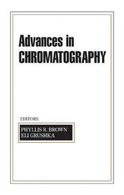Cover of: Advances in Chromatography: Volume 42 (Advances in Chromatography)
