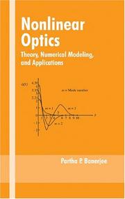 Nonlinear Optics by Partha P. Banerjee