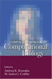 Cover of: Compact handbook of computational biology