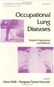 Cover of: Occupational lung diseases: research approaches and methods