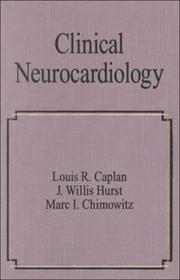 Cover of: Clinical Neurocardiology (Fundamental and Clinical Cardiology, V. 37)