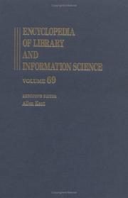 Cover of: Encyclopedia of Library and Information Science by Allen Kent