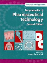 Cover of: Encyclopedia of Pharmaceutical Technology, Second Edition, 2004 Update Supplement