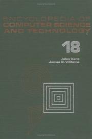 Cover of: Encyclopedia of Computer Science and Technology