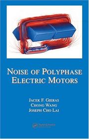 Cover of: Noise of polyphase electric motors